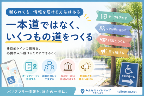 断られても、情報を届ける方法はある